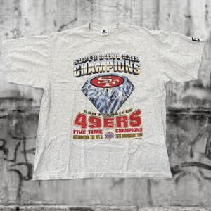 Vintage 1994 San Francisco 49ers Super Bowl XXIX Champions T-Shirt – Starter -XL